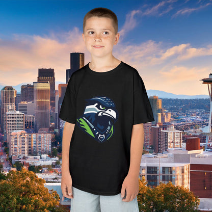 Seattle Football Crest Kids Tee
