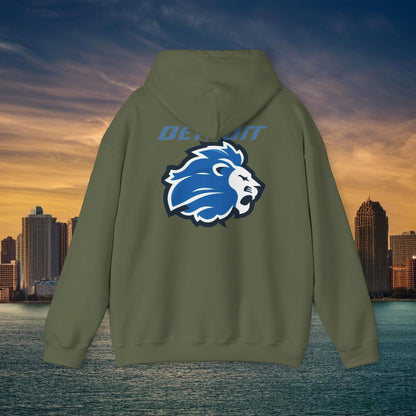 Detroit Football Logo Hoodie