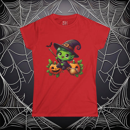 Cute Witch Women's Softstyle Tee