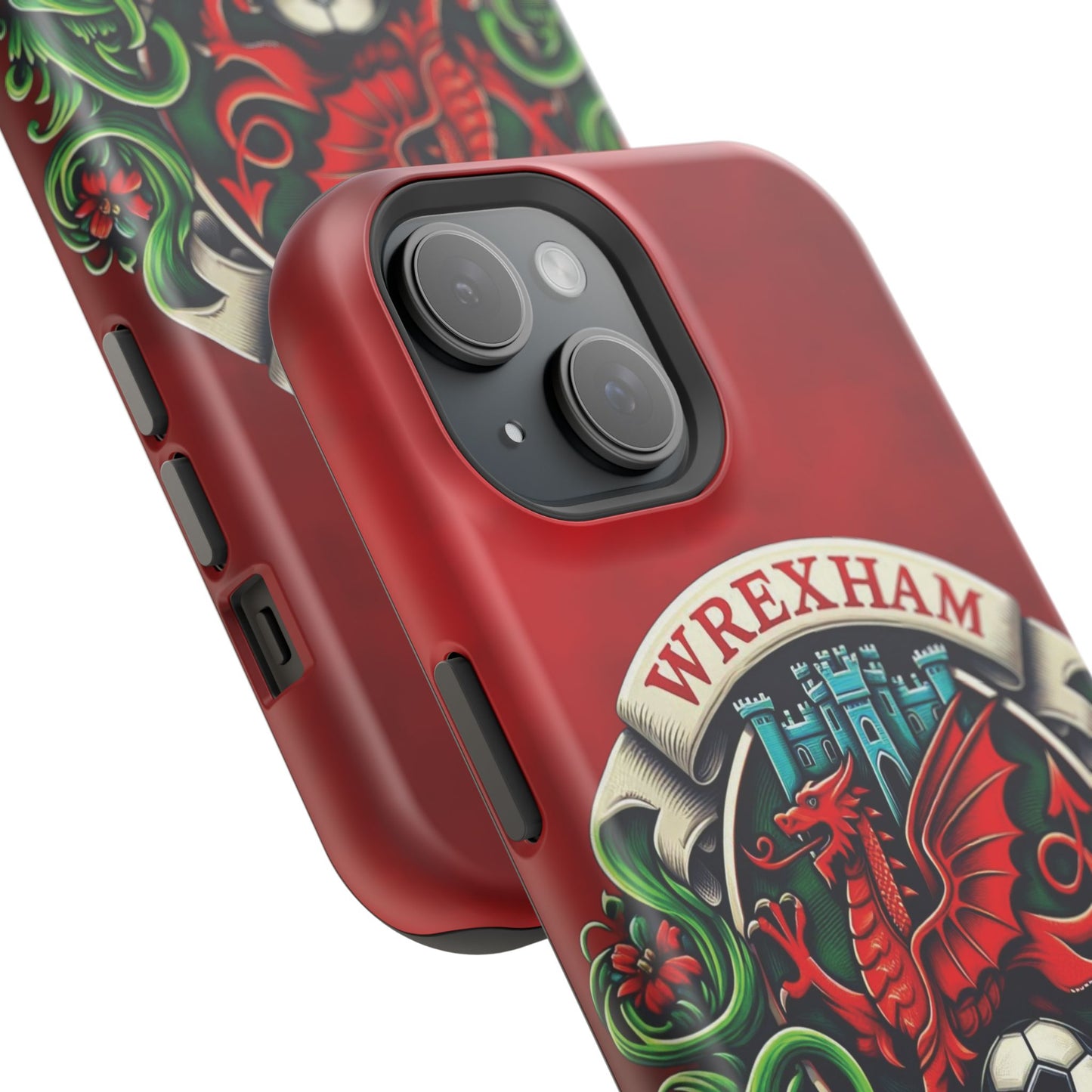 Wrexham Crest Impact-Resistant Cases
