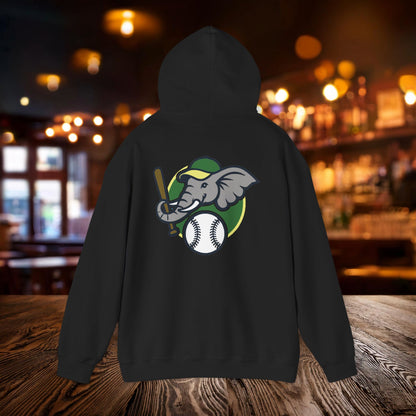 A's Baseball Elephant Hoodie