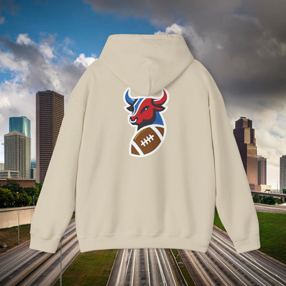 Houston Bull Football Hoodie
