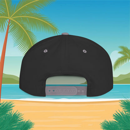 Rainbow Ohana Flat Bill Snapback