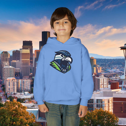 Seattle Football Crest Youth Hoodie