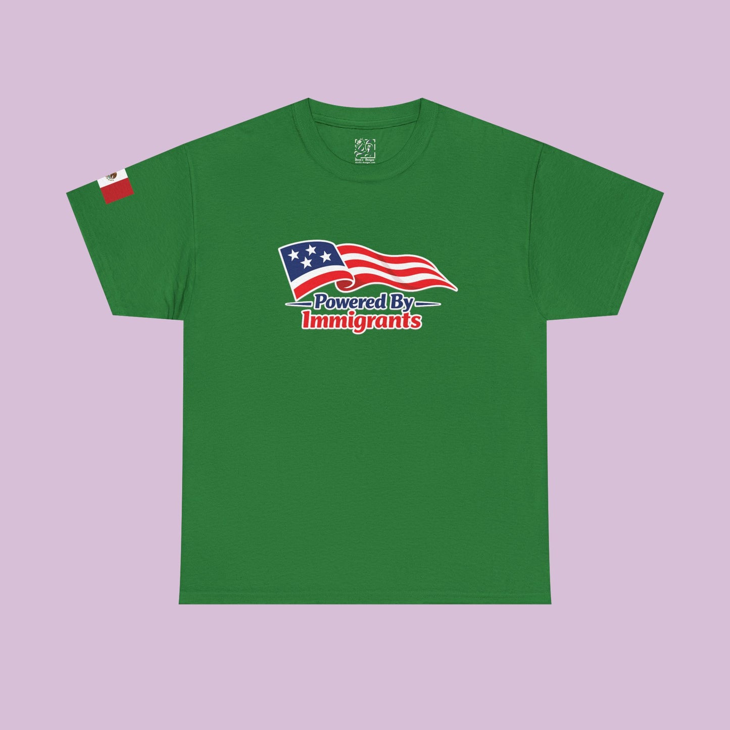 Powered By Immigrants Tee