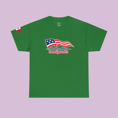 Powered By Immigrants Tee
