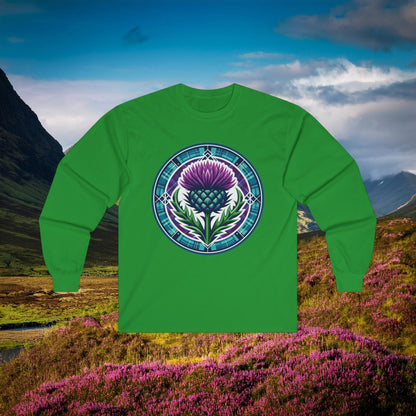 Scottish Thistle Long Sleeve Tee