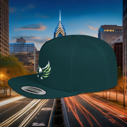 Philadelphia Eagles Logo Flat Bill Snapback