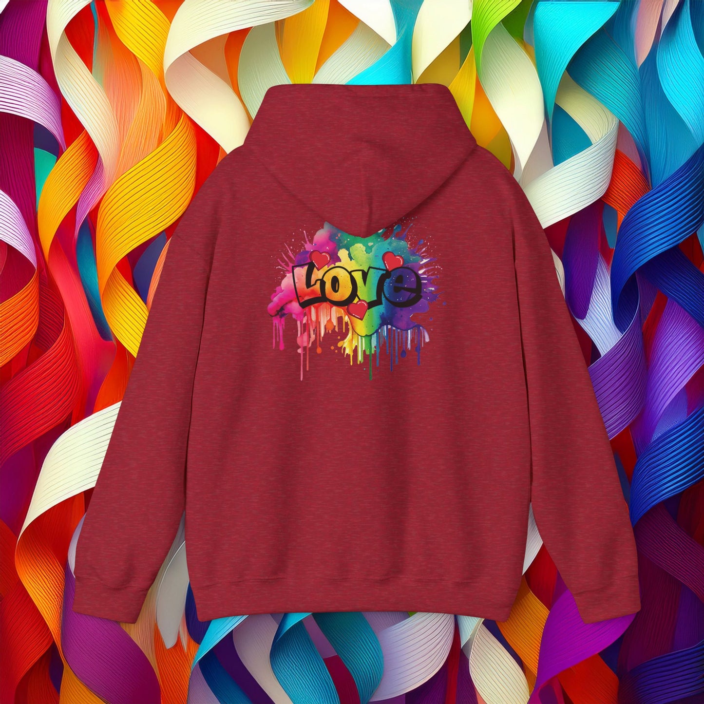 Love Color Bomb Hoodie