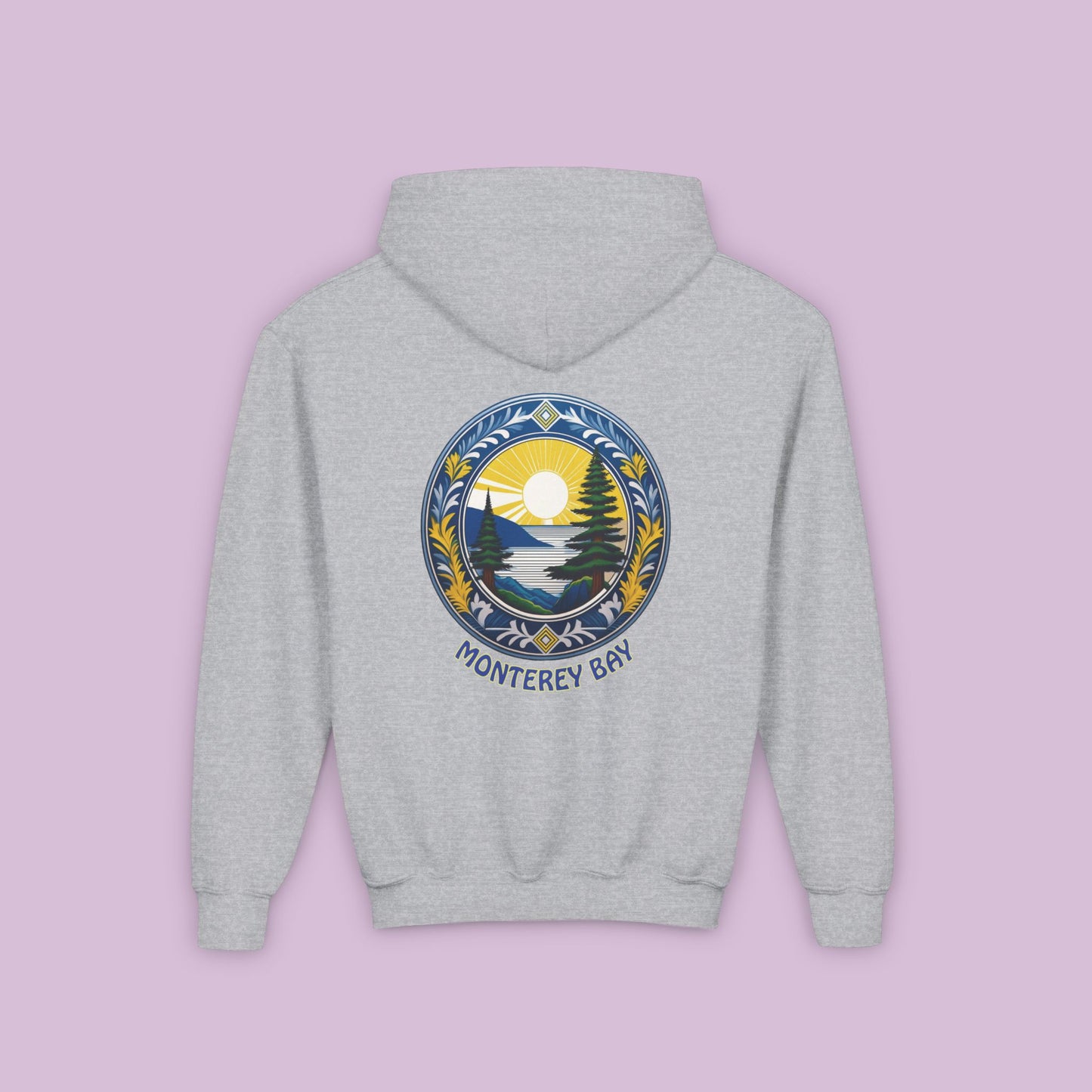 Monterey Bay Point Lobos Youth Hoodie