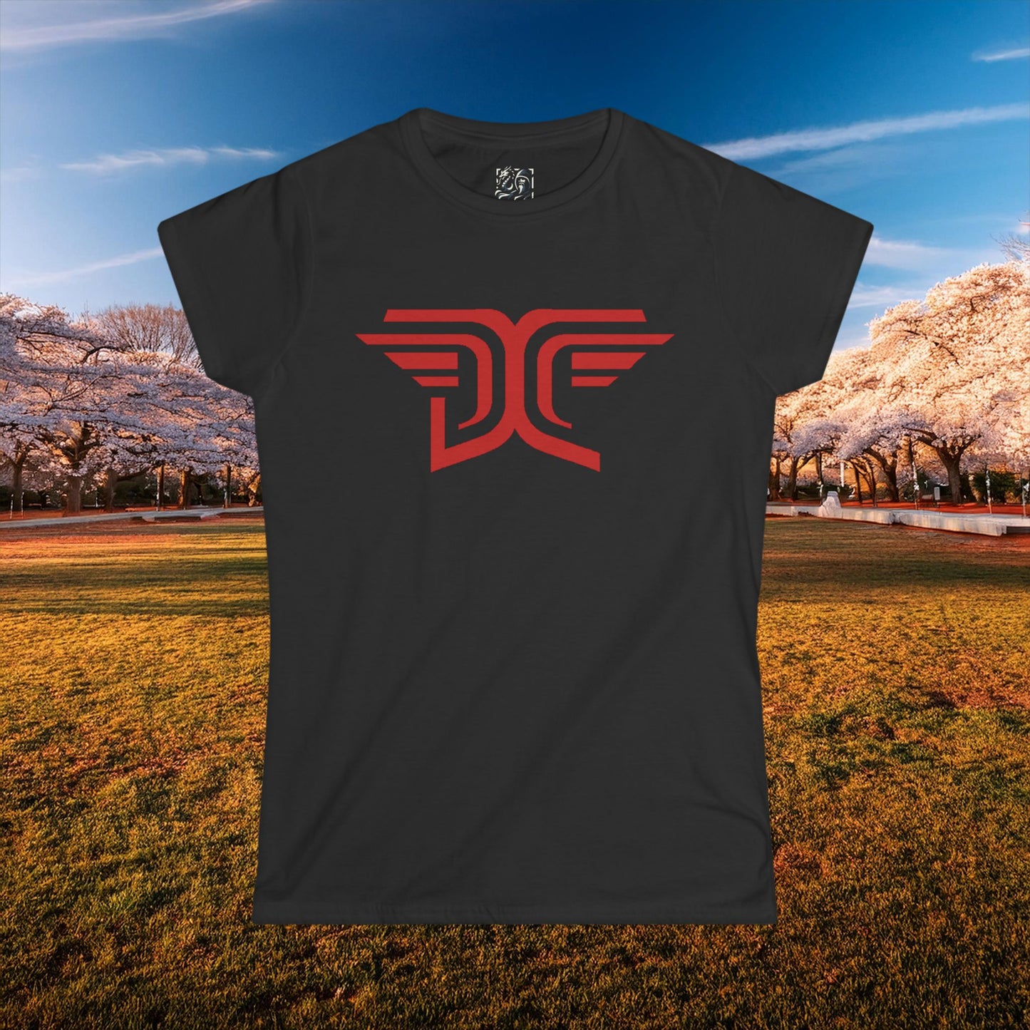 Winged DC Women's Softstyle Tee
