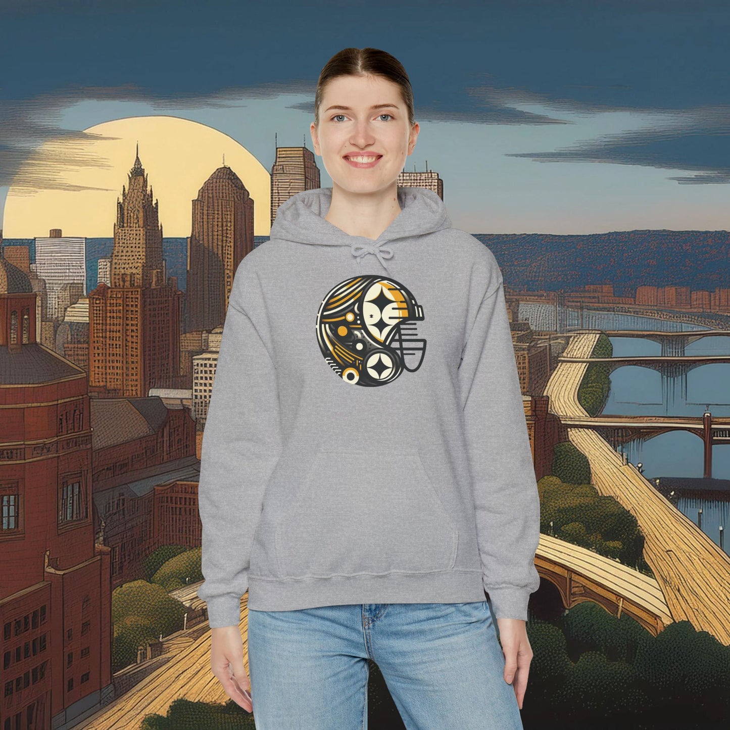 Pittsburgh Football Crest Hoodie