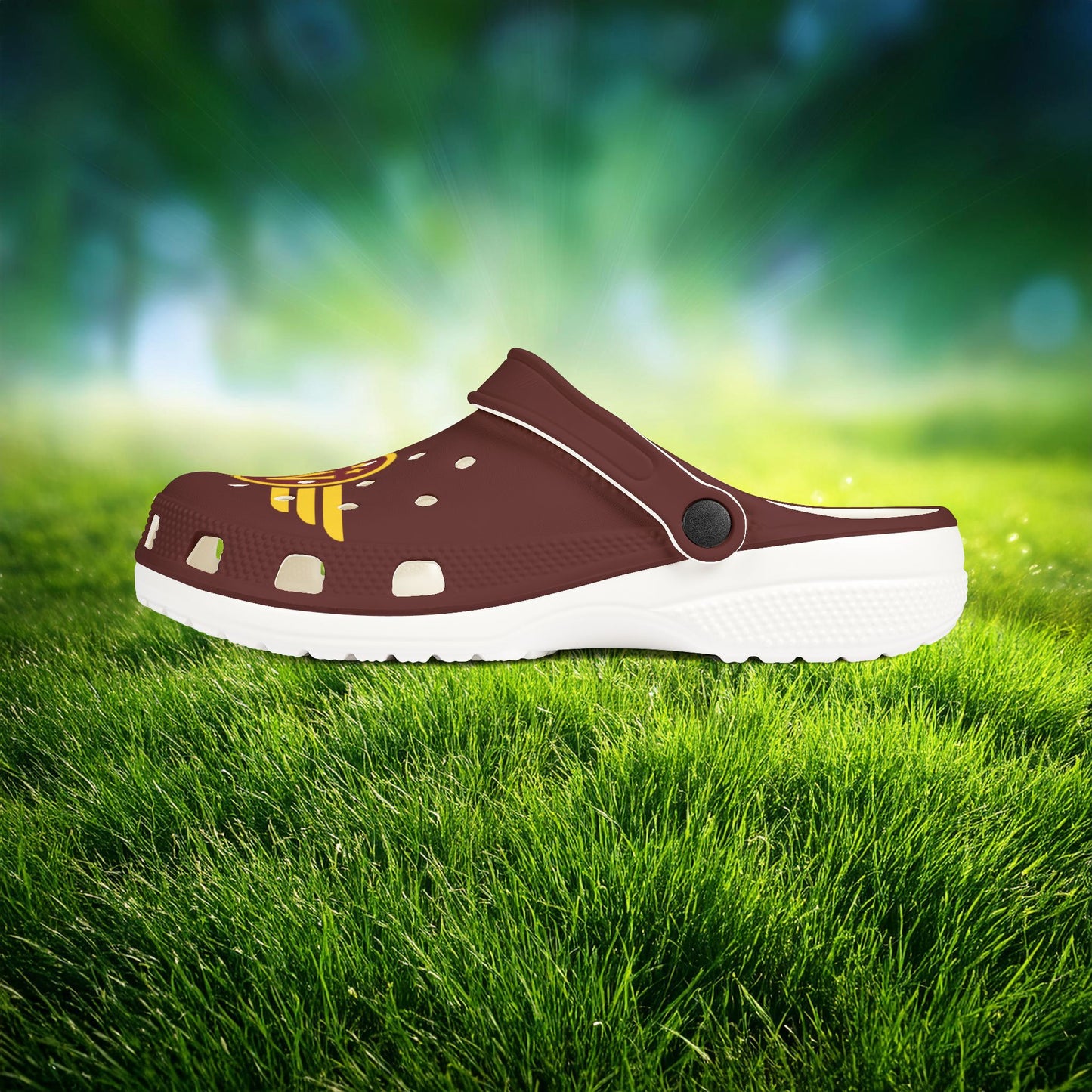 Washington DC Football Logo Foam Clogs