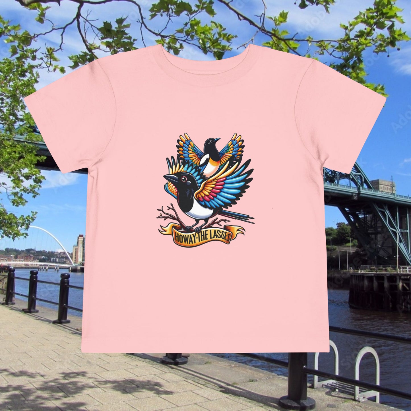 Newcastle United Howay the Lasses Toddler Tee
