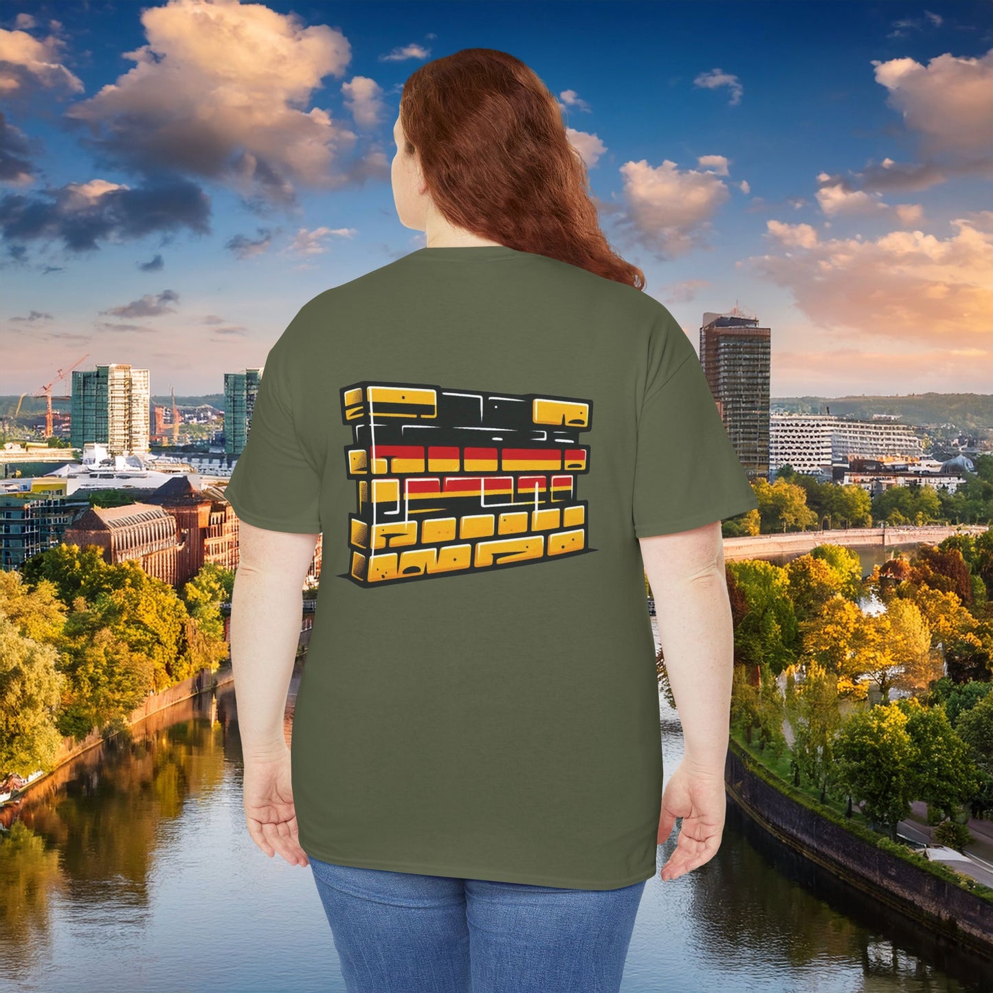 Dortmund Bundesflagge Wall Tee