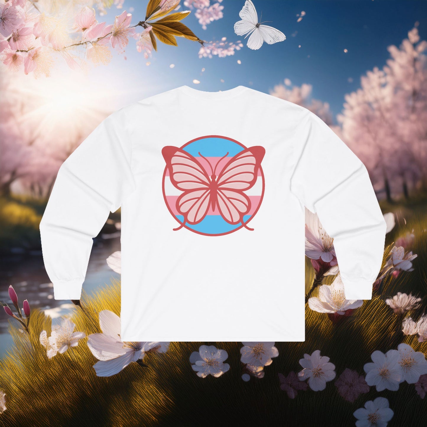 The T Elders Butterfly Unisex Long Sleeve Tee