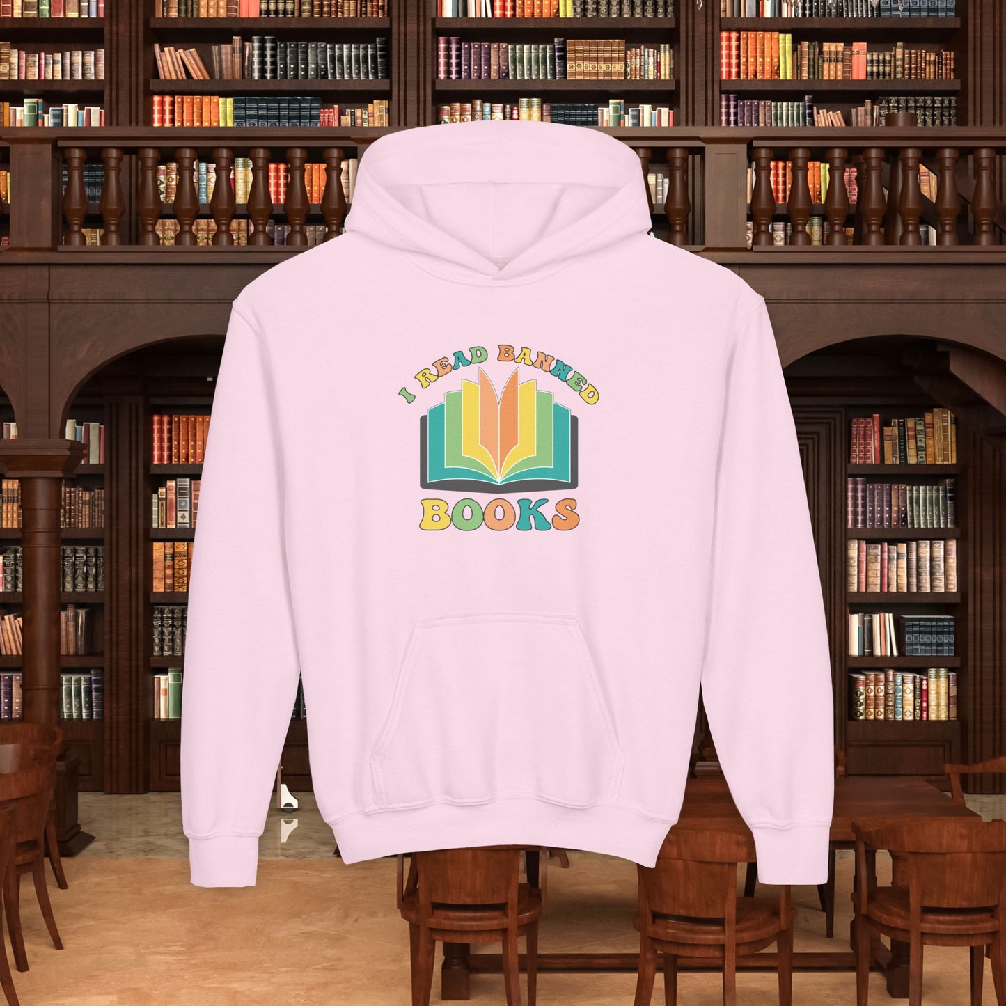 I Read Banned Books Youth Hoodie