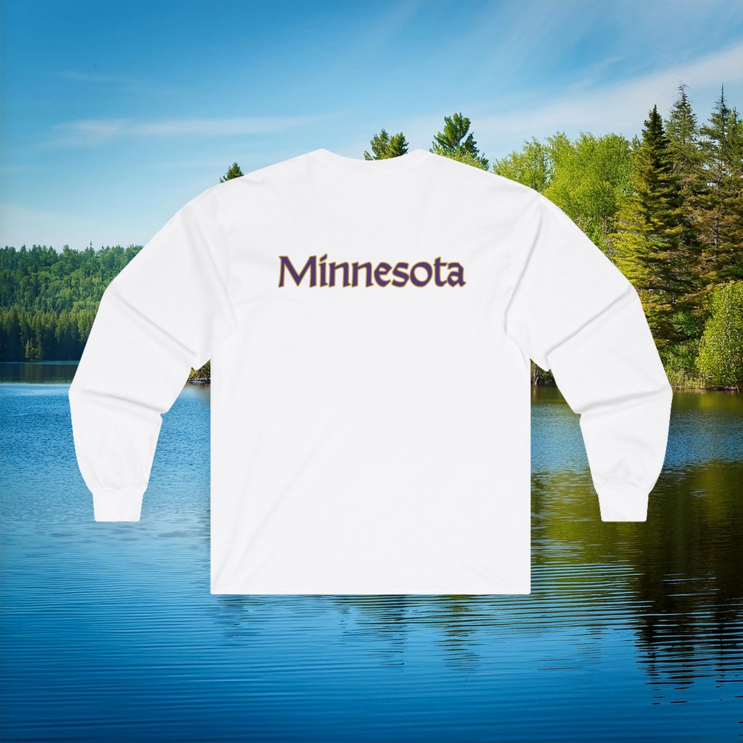 Minnesota Viking Logo Long Sleeve Tee