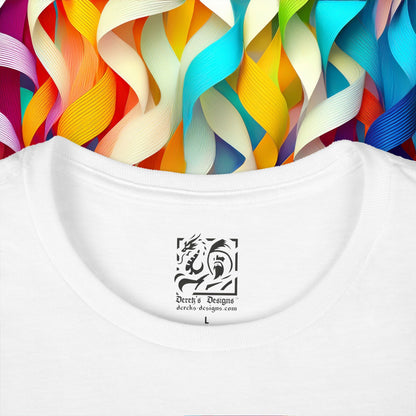 Rainbow Heart Women's Softstyle Tee