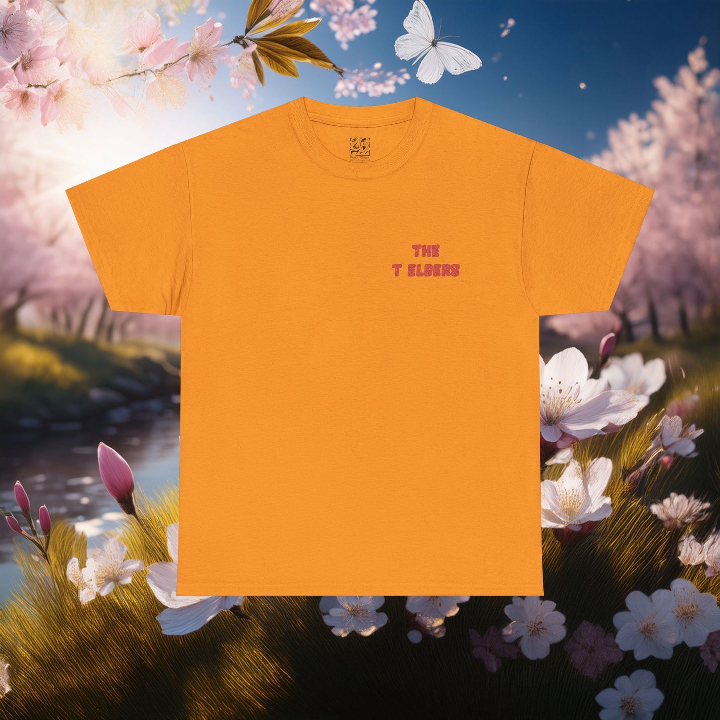 The T Elders Butterfly Unisex Cotton Tee