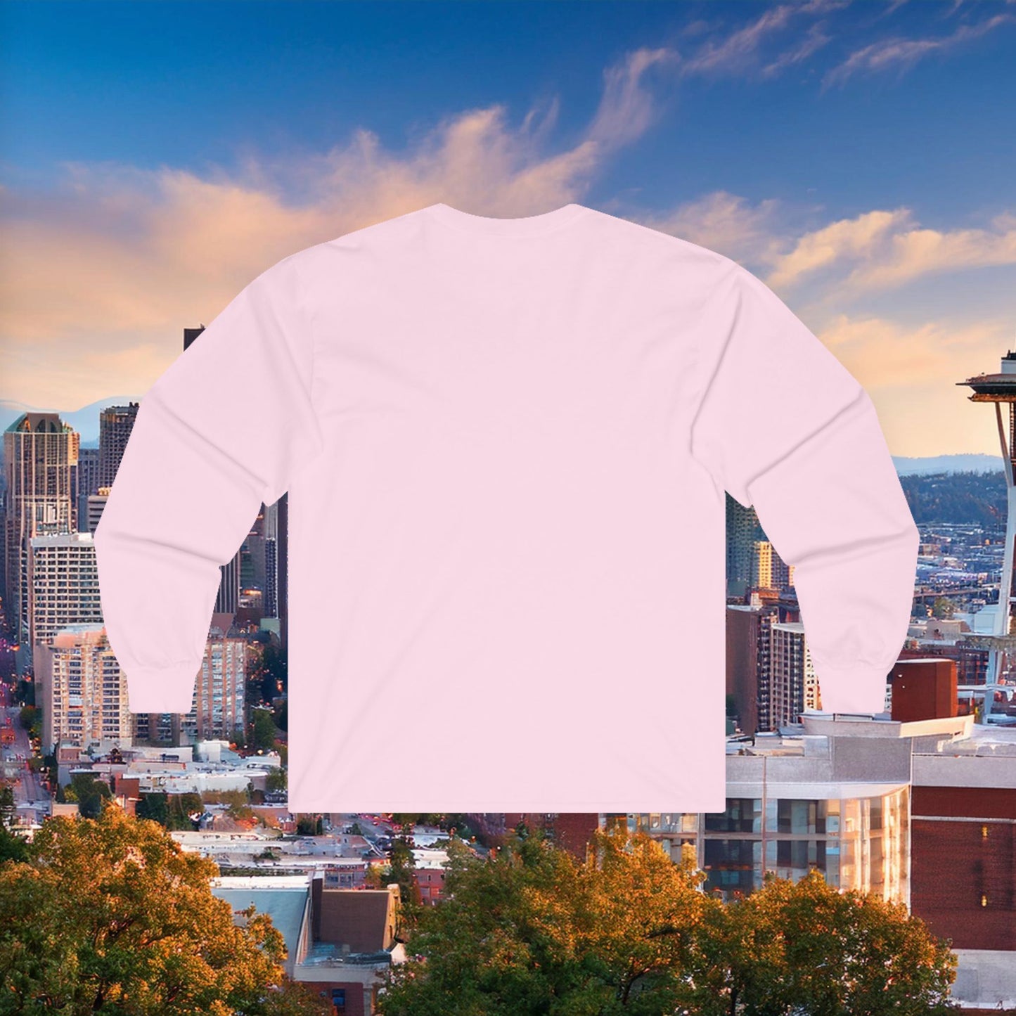 Seattle Baseball Crest Long Sleeve Tee