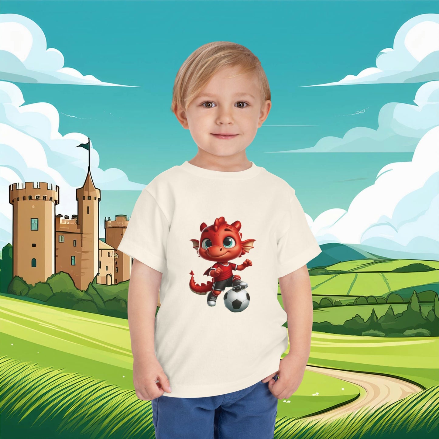 Wrexham Little Red Dragon Toddler Tee