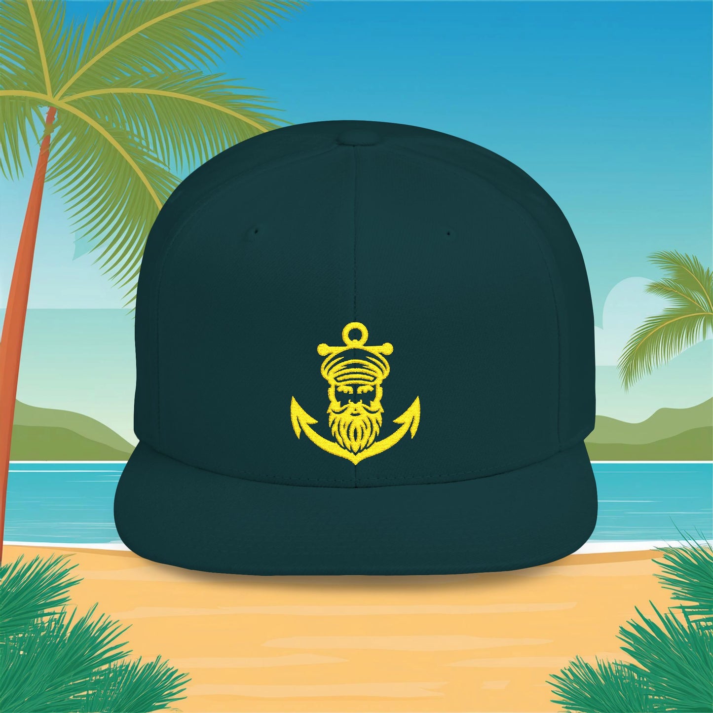 Old Salt Flat Bill Snapback