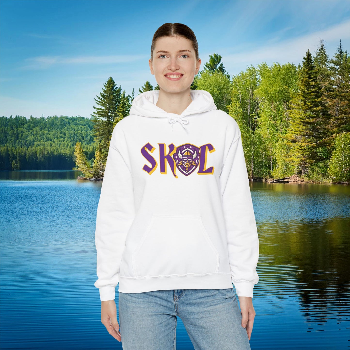 Minnesota Football SKOL Logo Hoodie