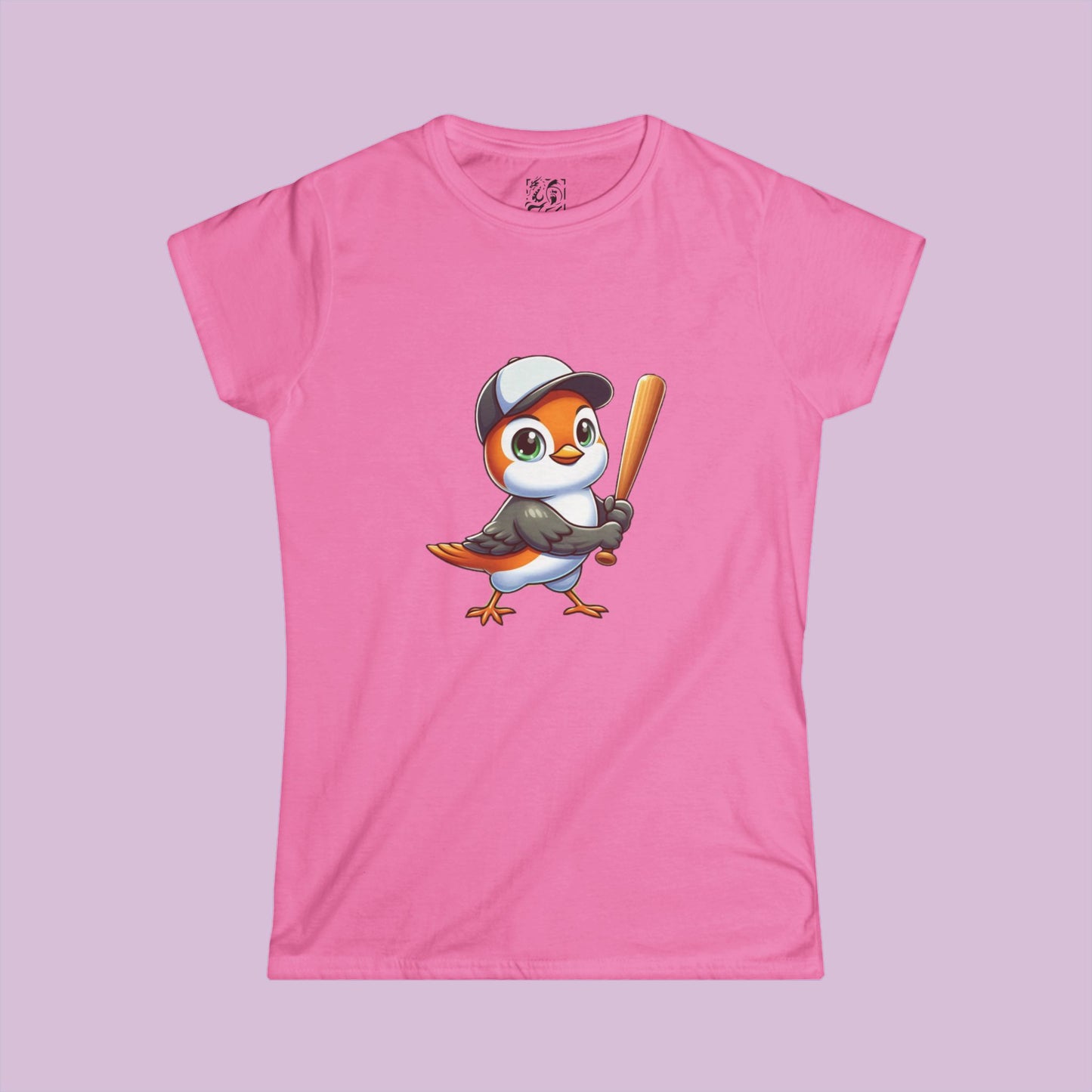 Baltimore Baseball Mini Oriole Women's Softstyle Tee