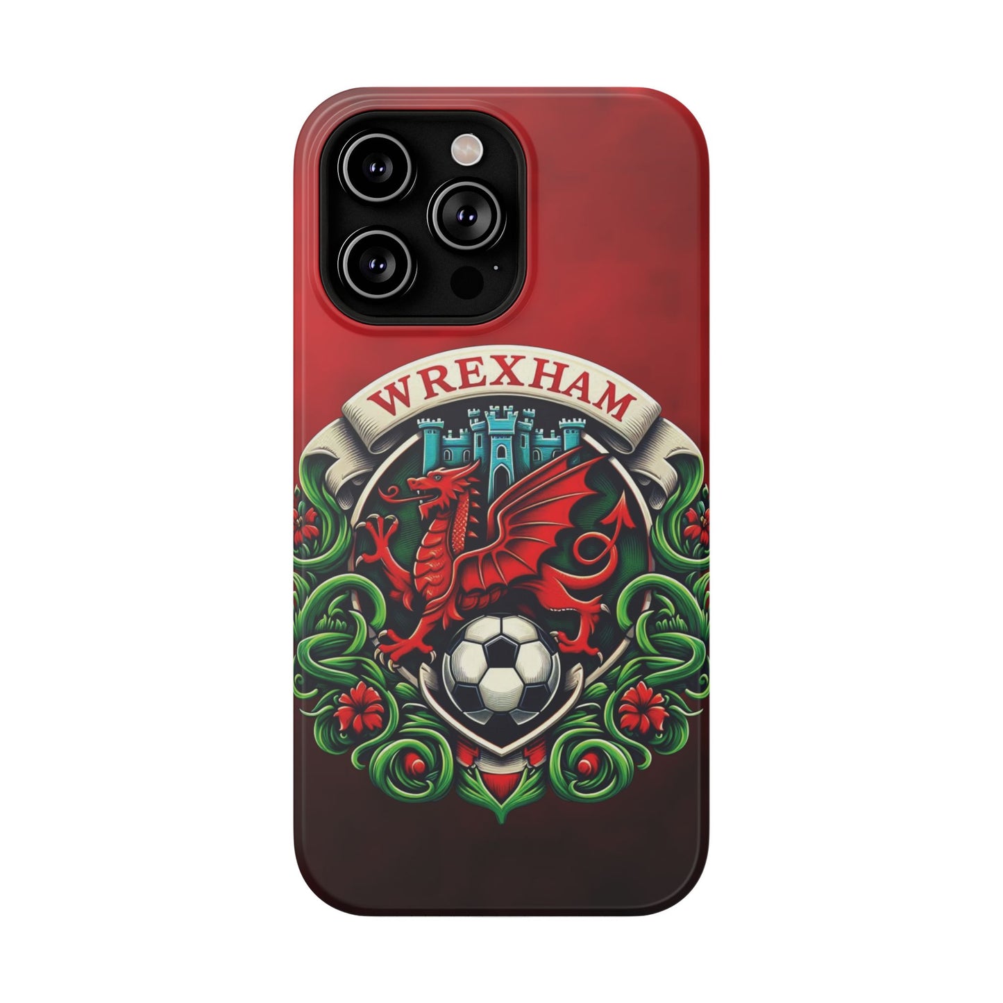Wrexham Crest Impact-Resistant Cases