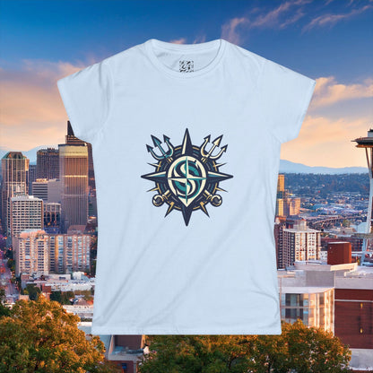 Seattle Baseball Crest Women's Softstyle Tee
