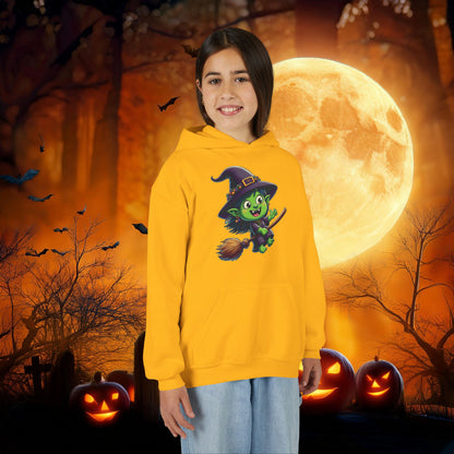 Flying Witch Youth Hoodie
