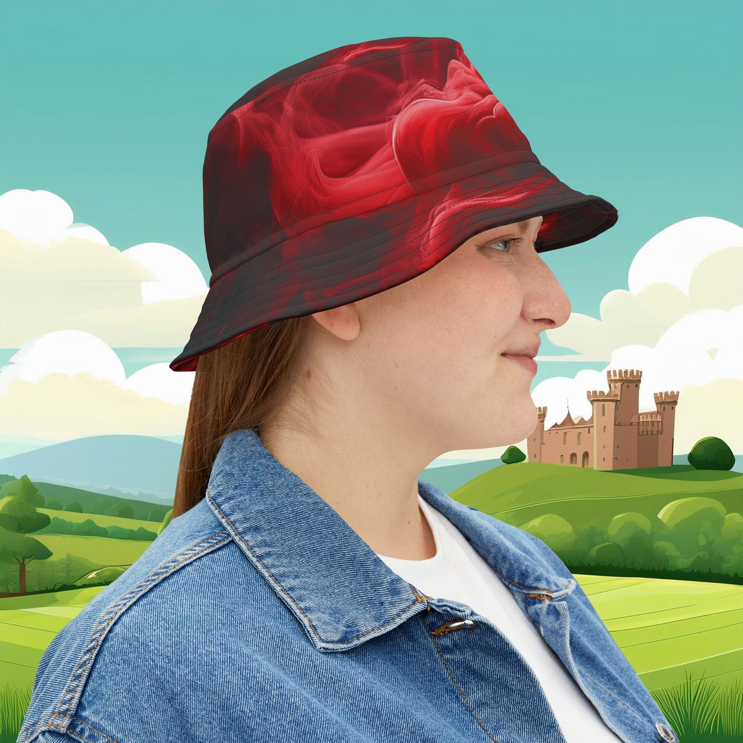 Dragon Smoke Bucket Hat