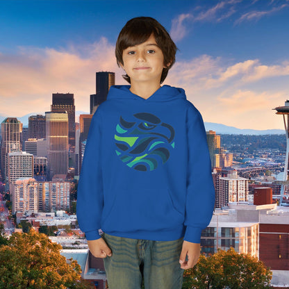 Seattle Football Logo Youth Hoodie