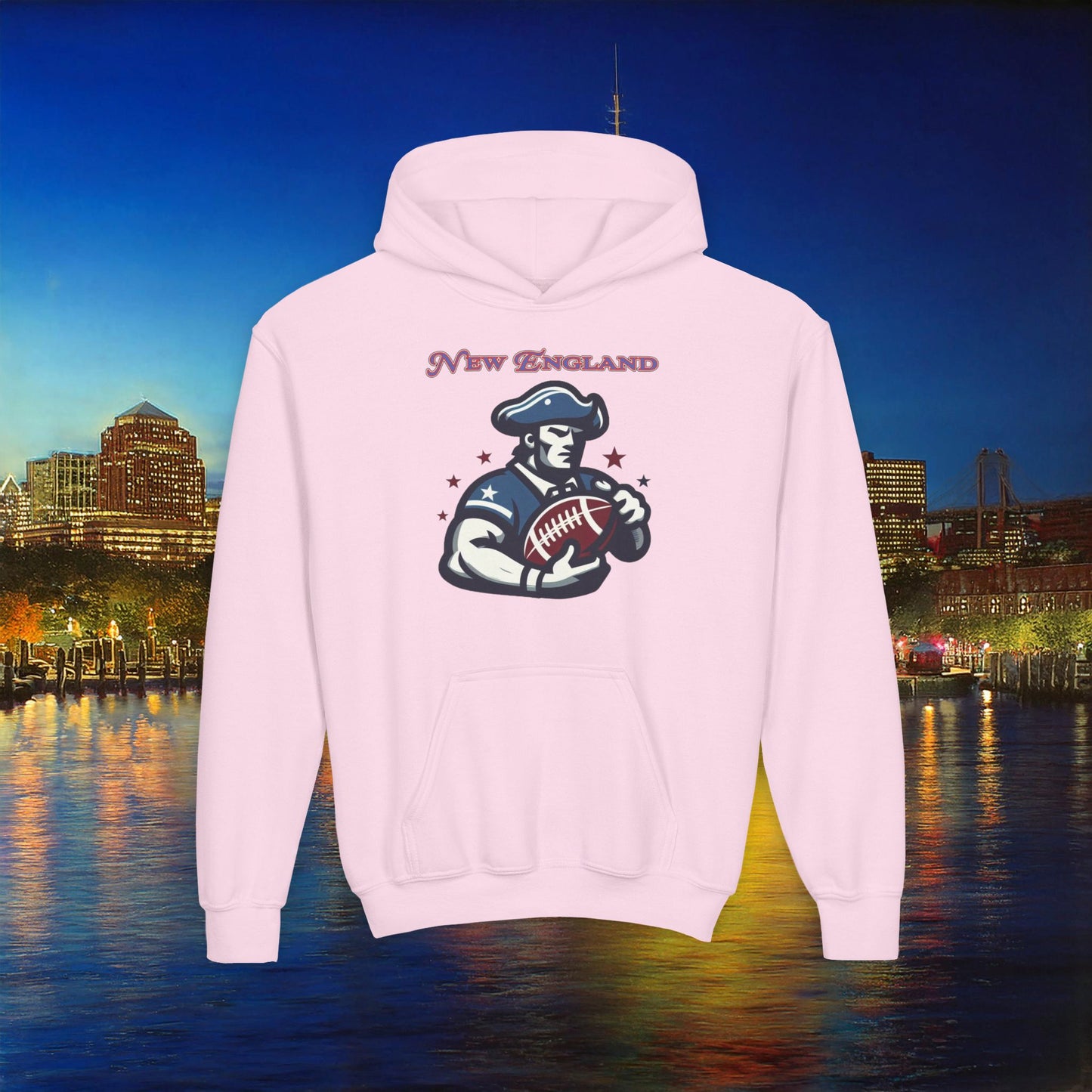 New England Football Youth Hoodie