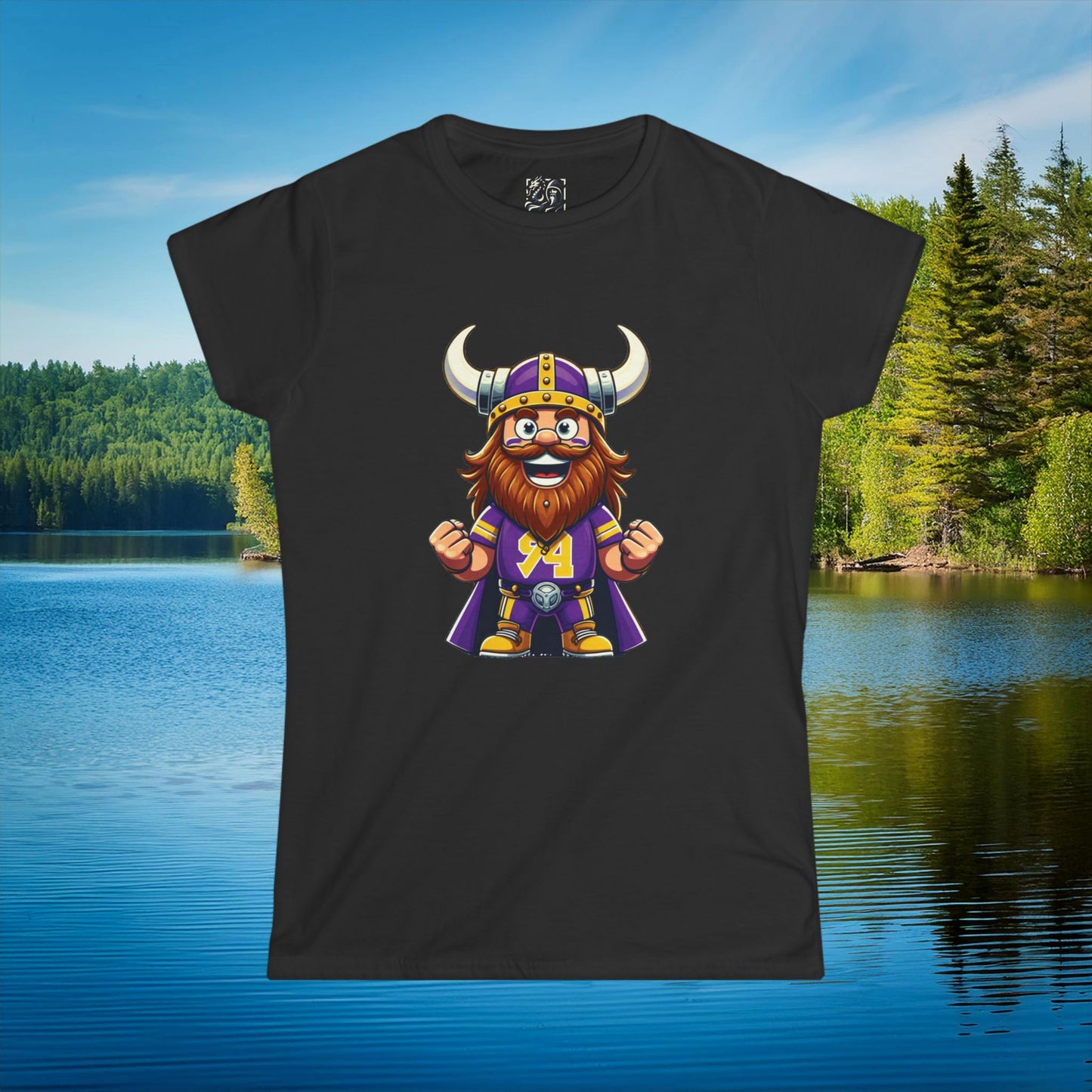 Minnesota Football Fan Women's Softstyle Tee