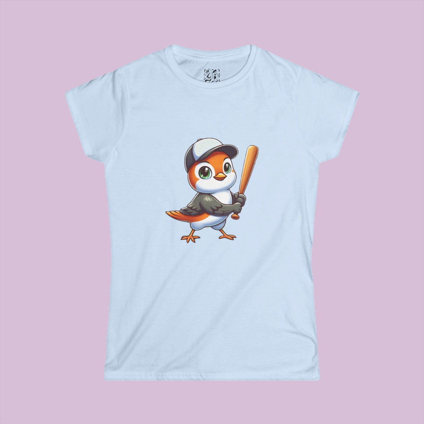 Baltimore Baseball Mini Oriole Women's Softstyle Tee