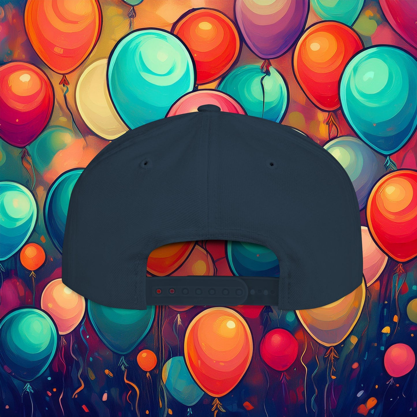 Rainbow Love Flat Bill Snapback