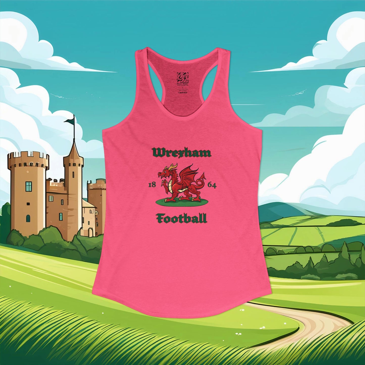 Wrexham Football Women's Ideal Racerback Tank