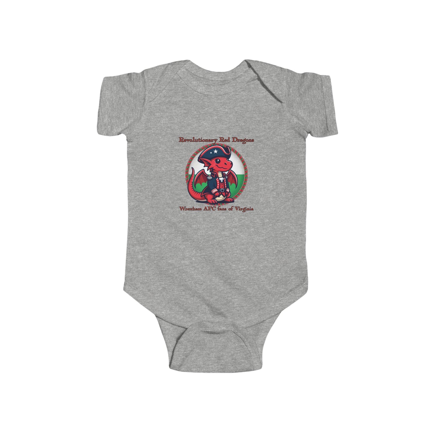 Mini Revolutionary Red Dragons Infant Bodysuit