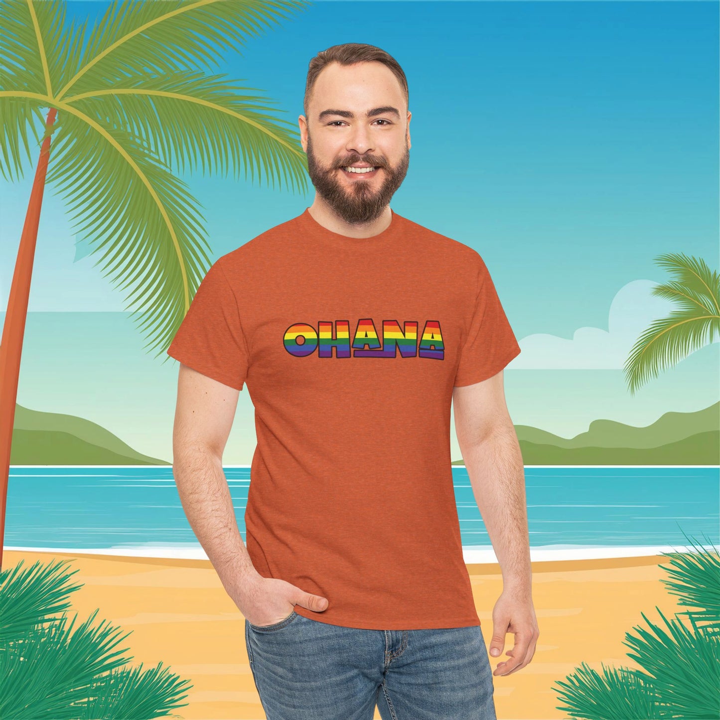 Rainbow Ohana Tee