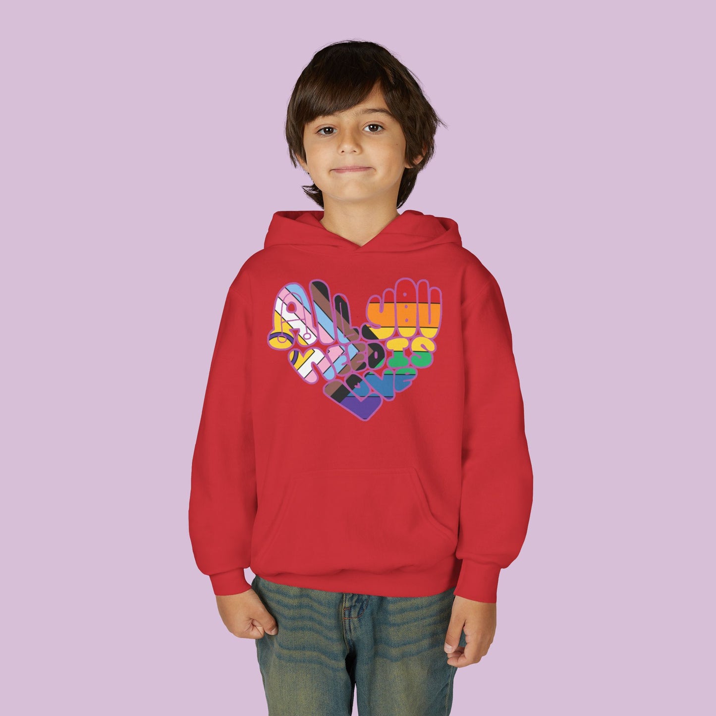 All You Need Is Love Youth Hoodie