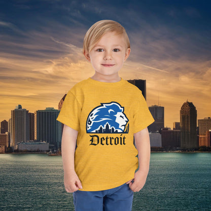 Detroit Football Skyline Toddler Tee
