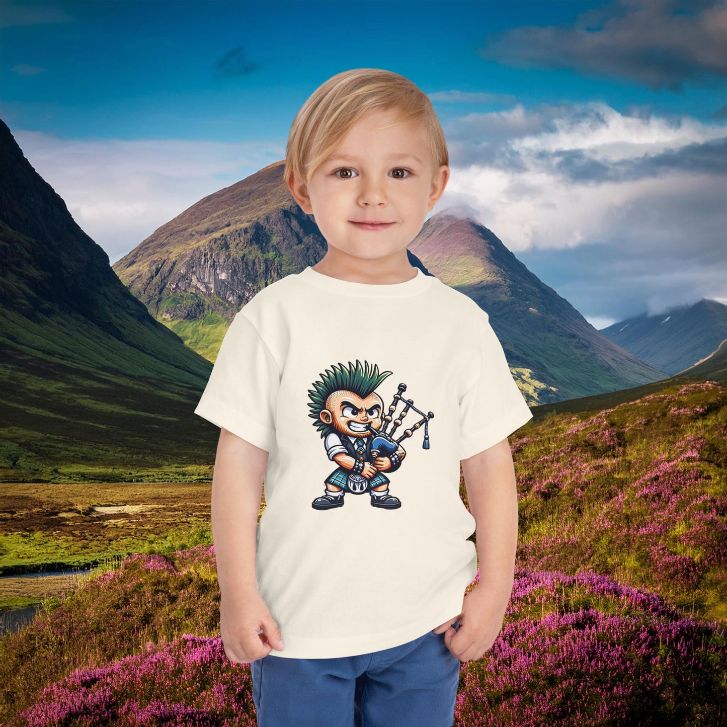Scottish Punk Rock Toddler Tee