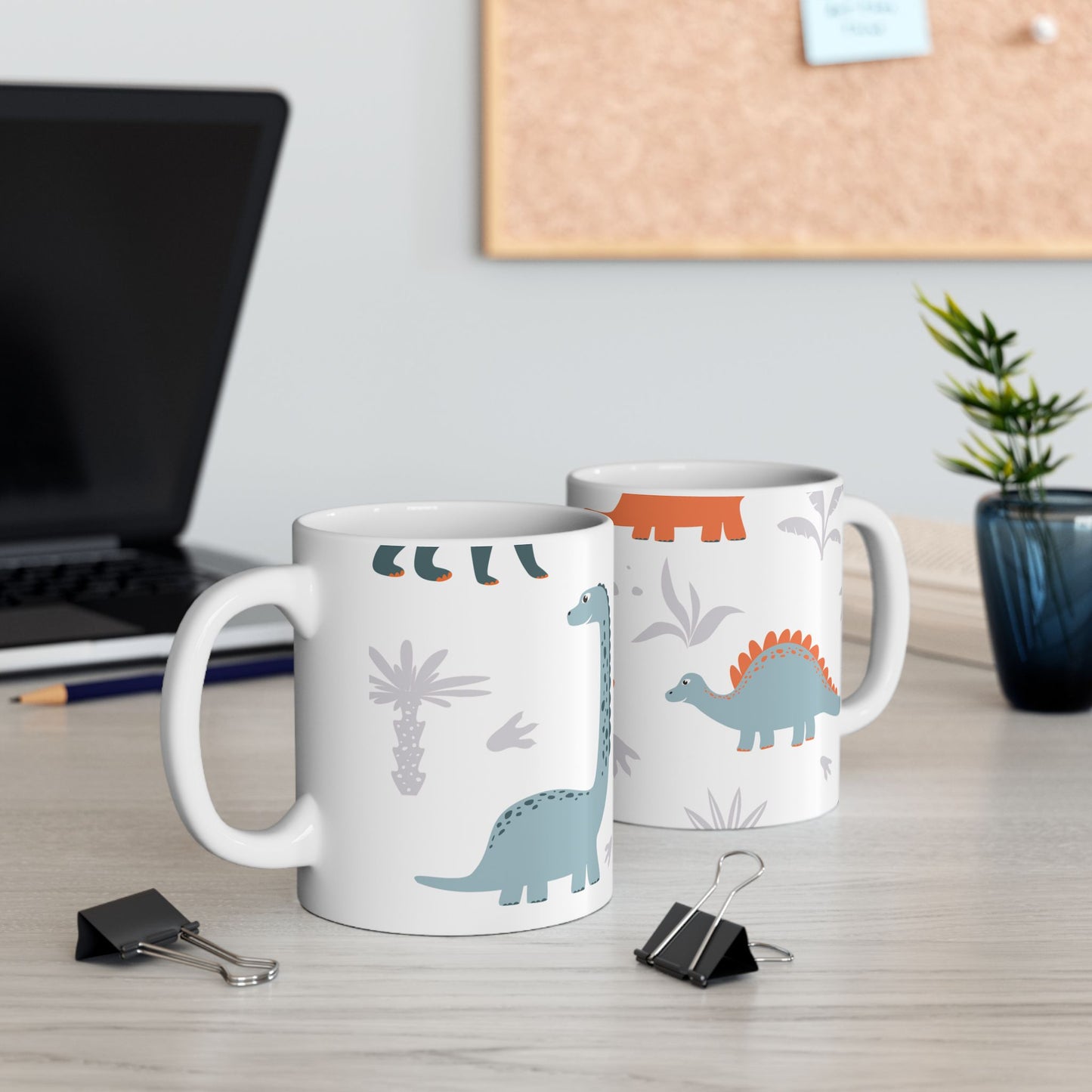 Cute Dinosaur Ceramic Mug (11oz/15oz)
