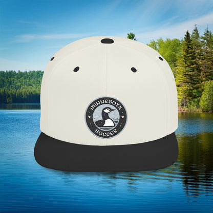 Minnesota United Crest Flat Bill Snapback