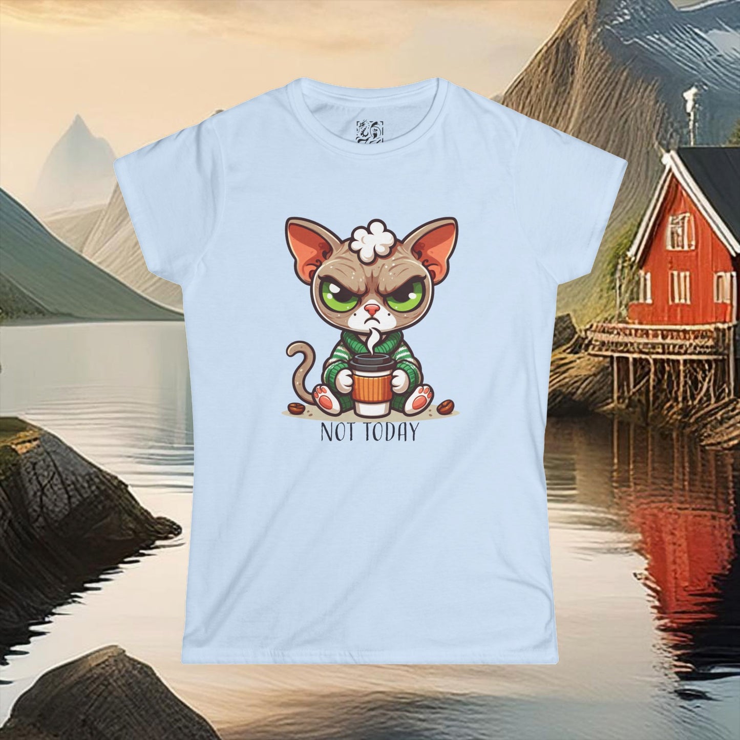 Cranky Cat Women's Softstyle Tee