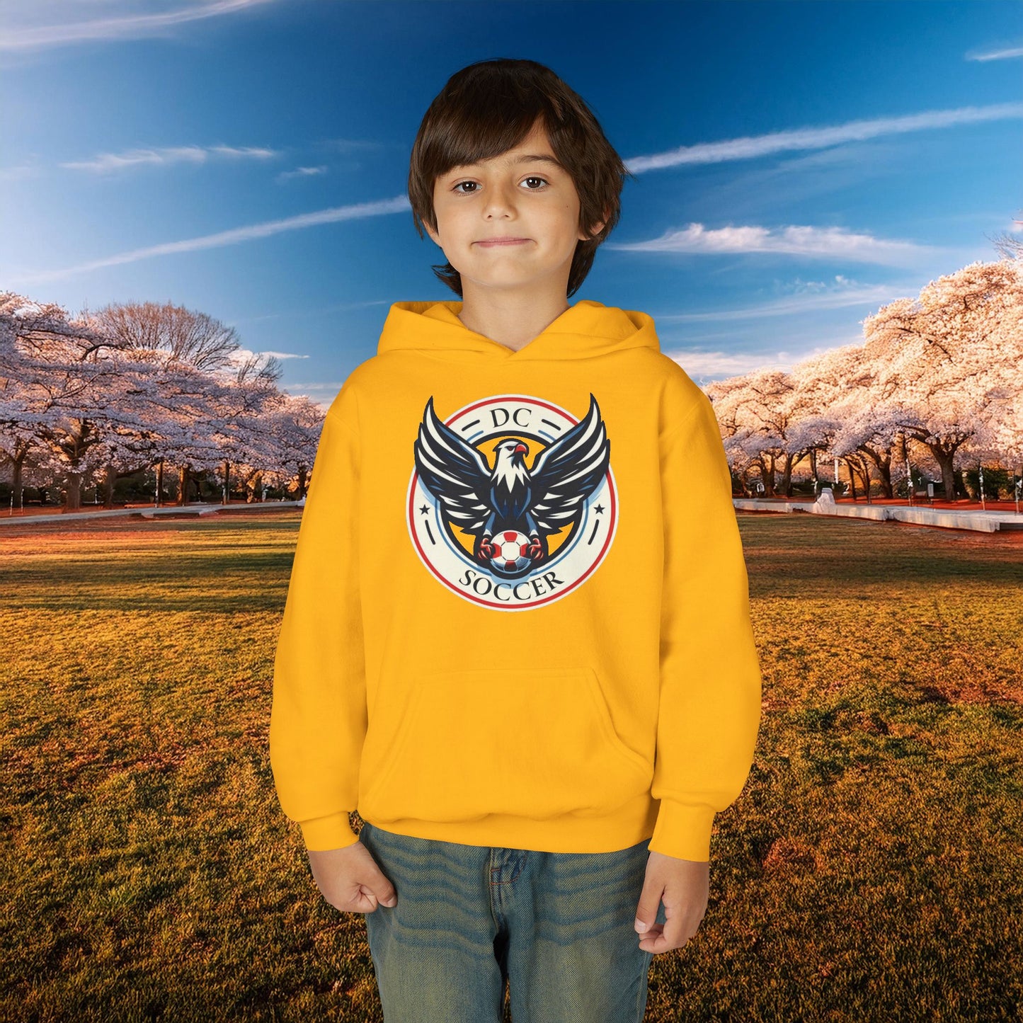 DC United Logo Youth Hoodie