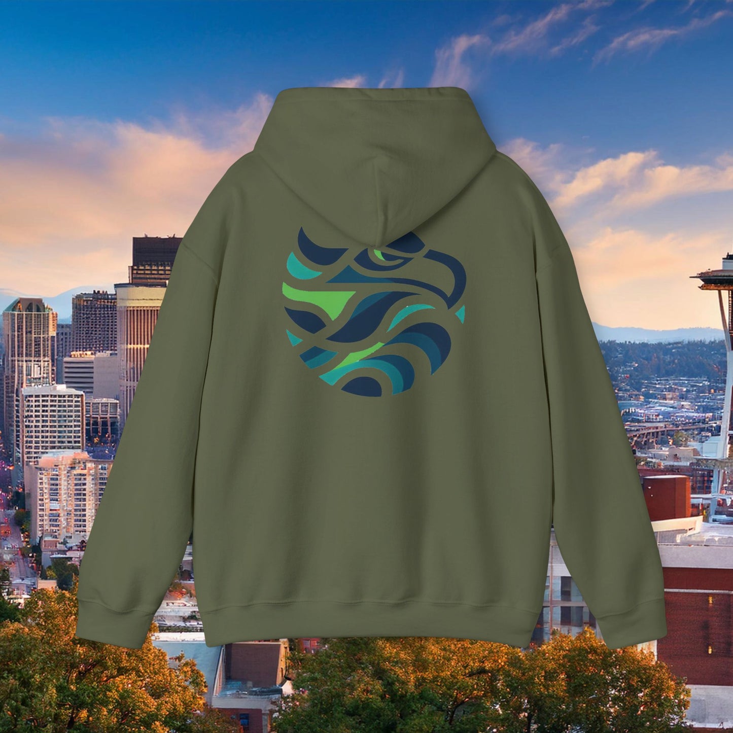 Seattle Football Logo Hoodie