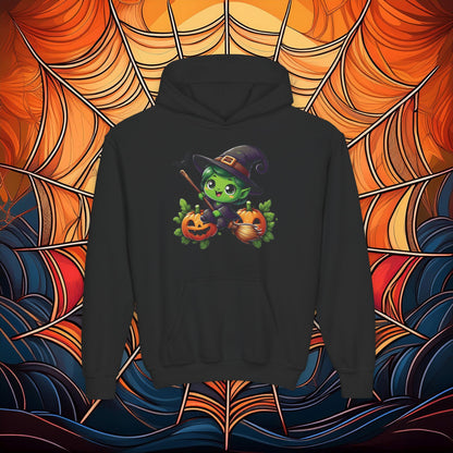 Cute Witch Youth Hoodie
